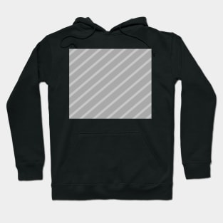 Diagonal lines - gray. Hoodie